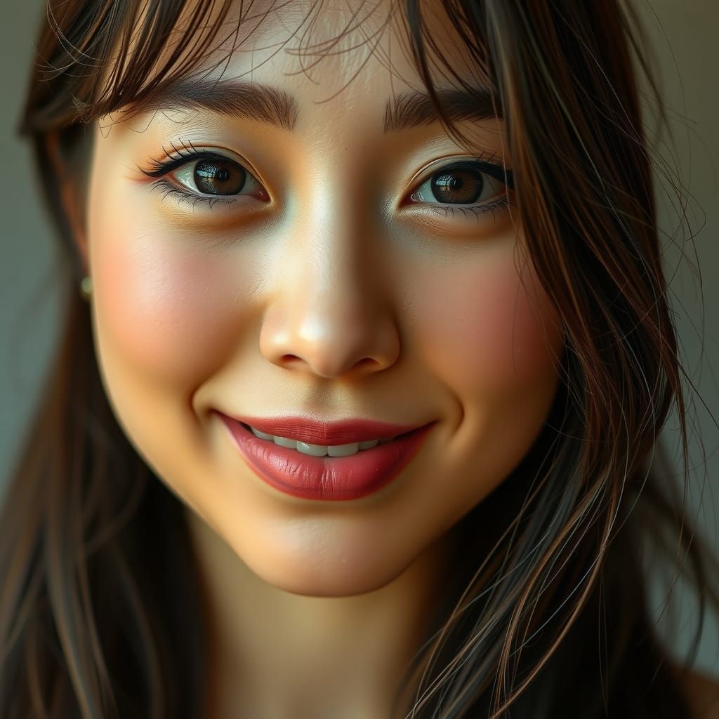 Intimate Portrait in Style of Classic Masters