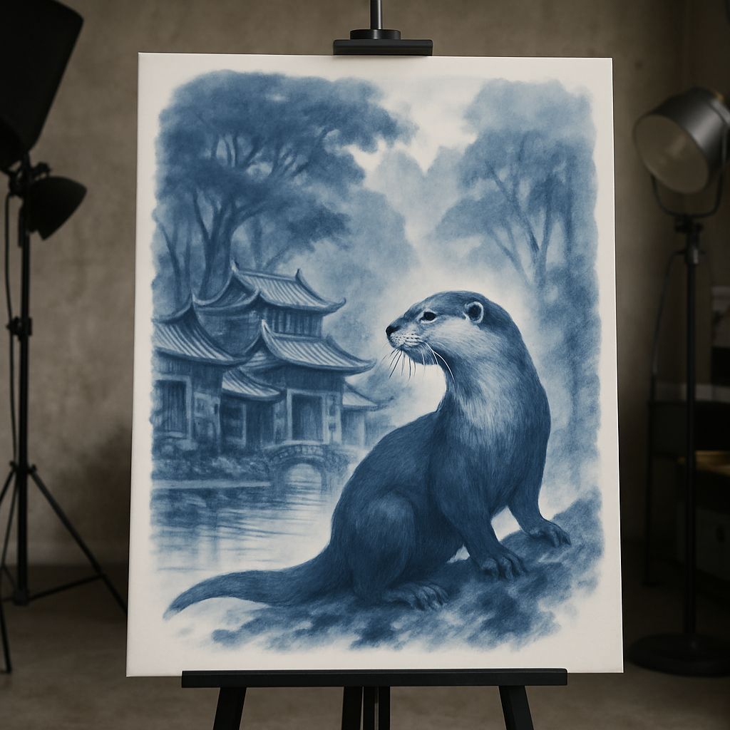 Otterly Great Painting