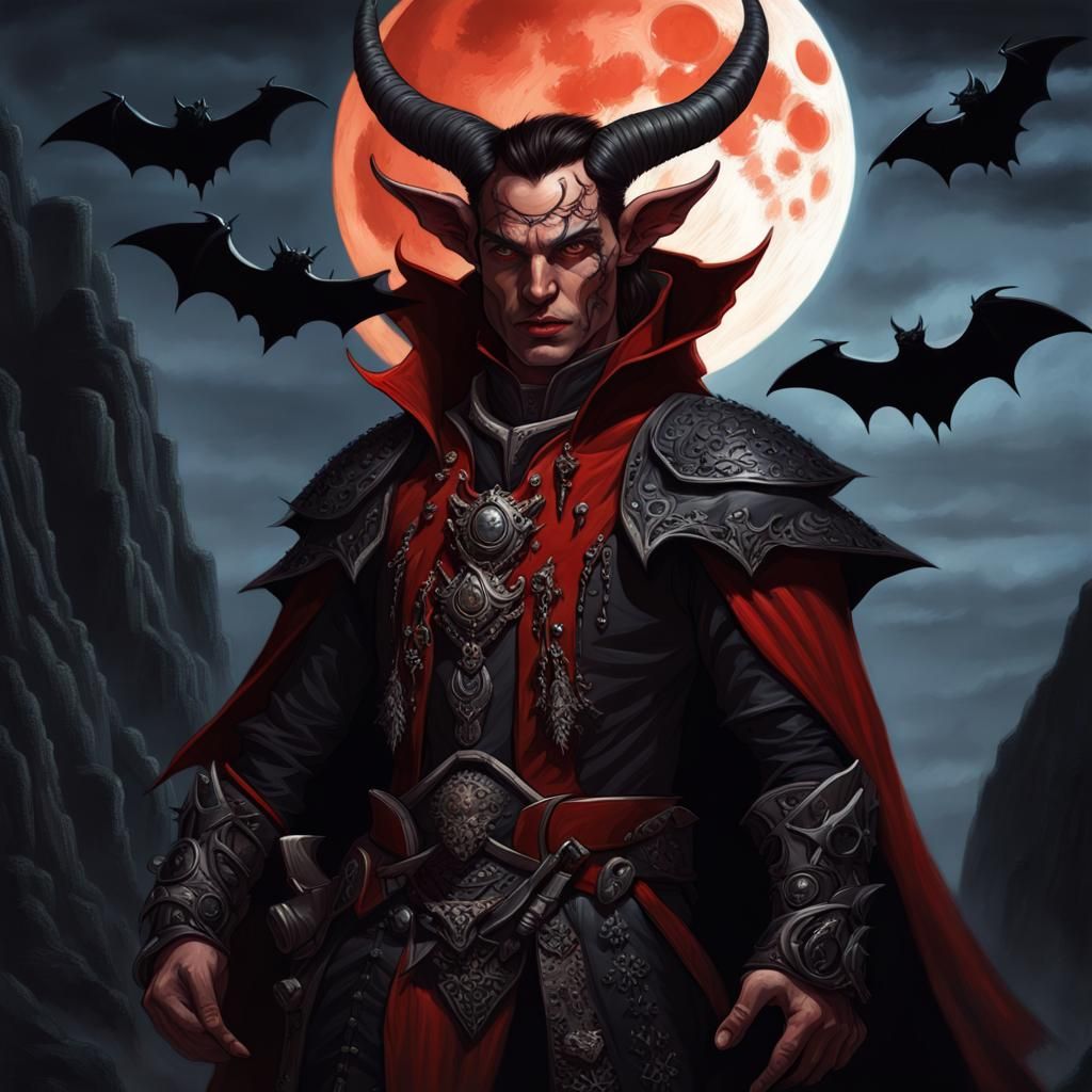 Half-Tiefling PC Concept