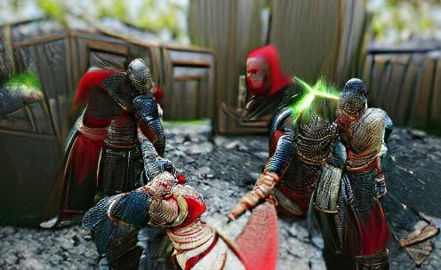 Minimalist Desolate Landscape Concept Art