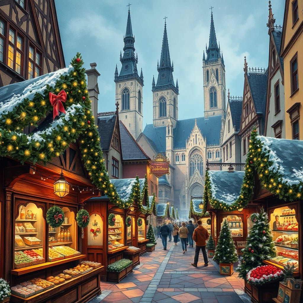 Christmas Market in Brno