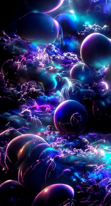 Astral Planets in Dreamy Luminescence