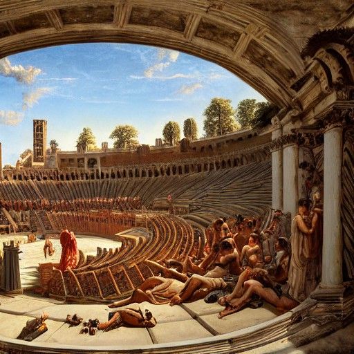 Damnatio ad Bestias: Spectacle in a Roman Amphitheater