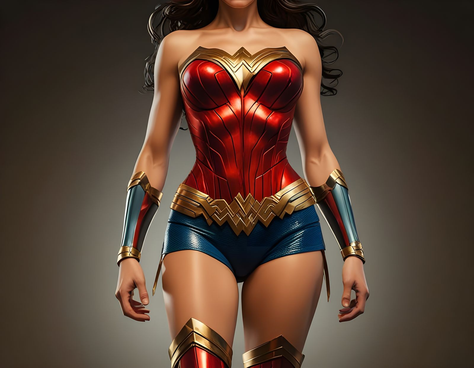 Wonder Woman in Impressive, Fierce Style