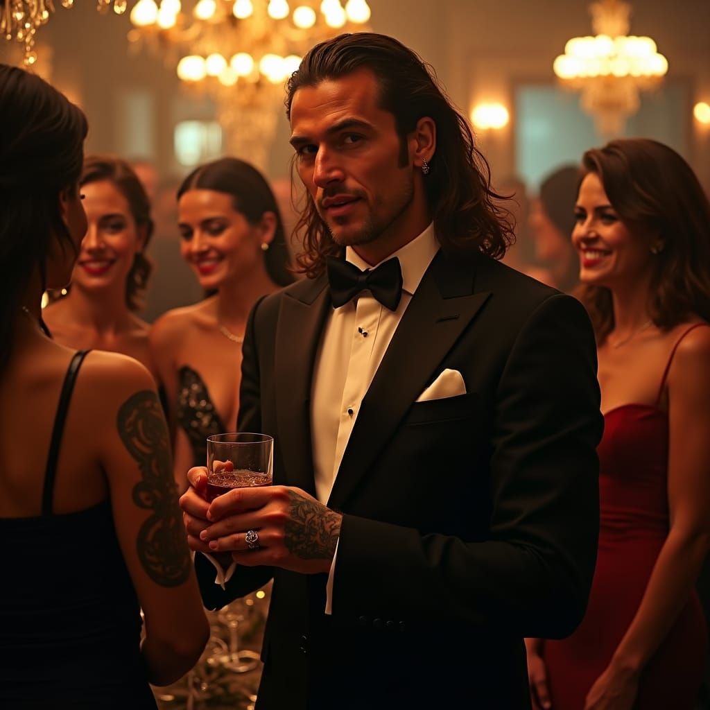 Film Noir Mafia Ball: Whiskey and Tattoos