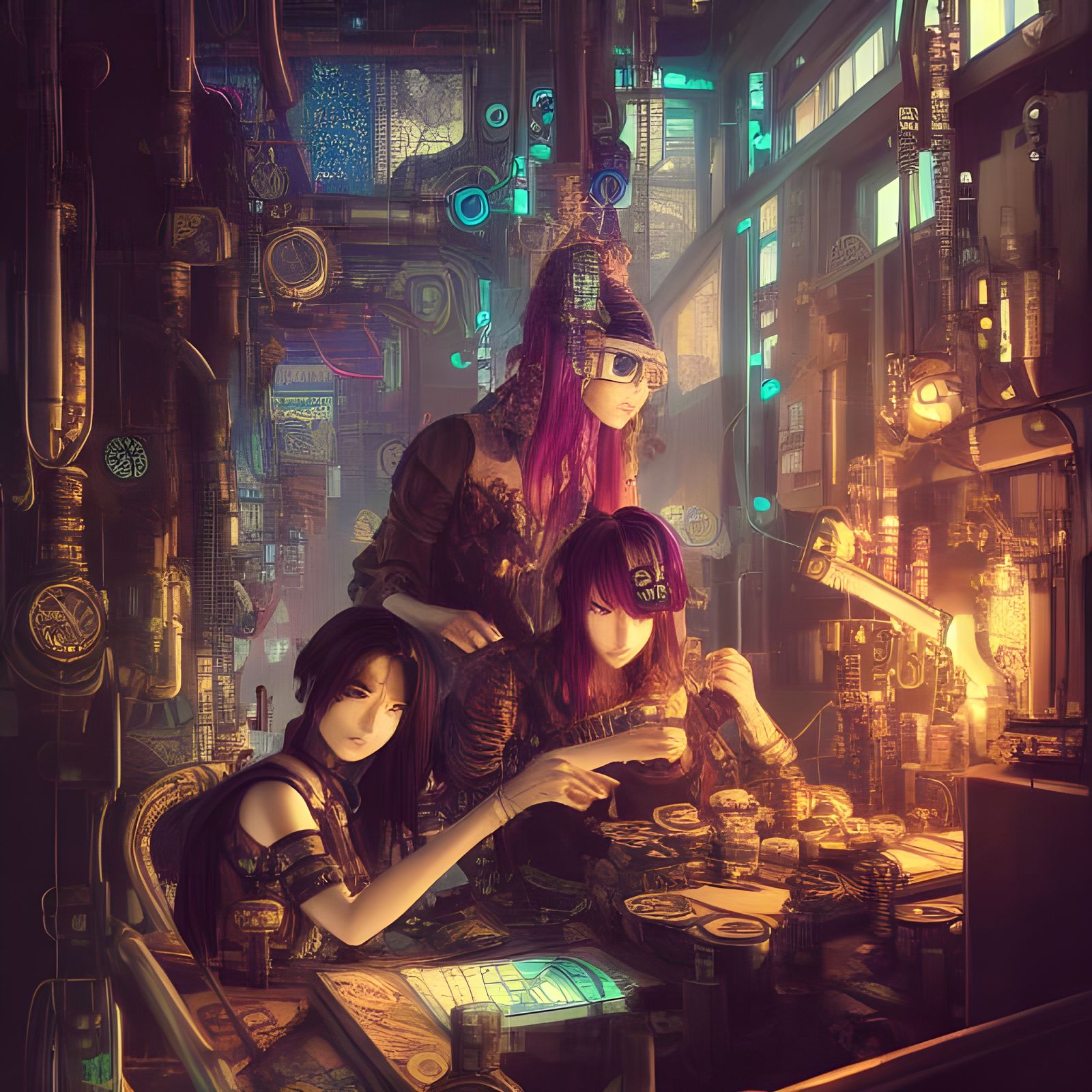 The Three Sisters Concoct Together