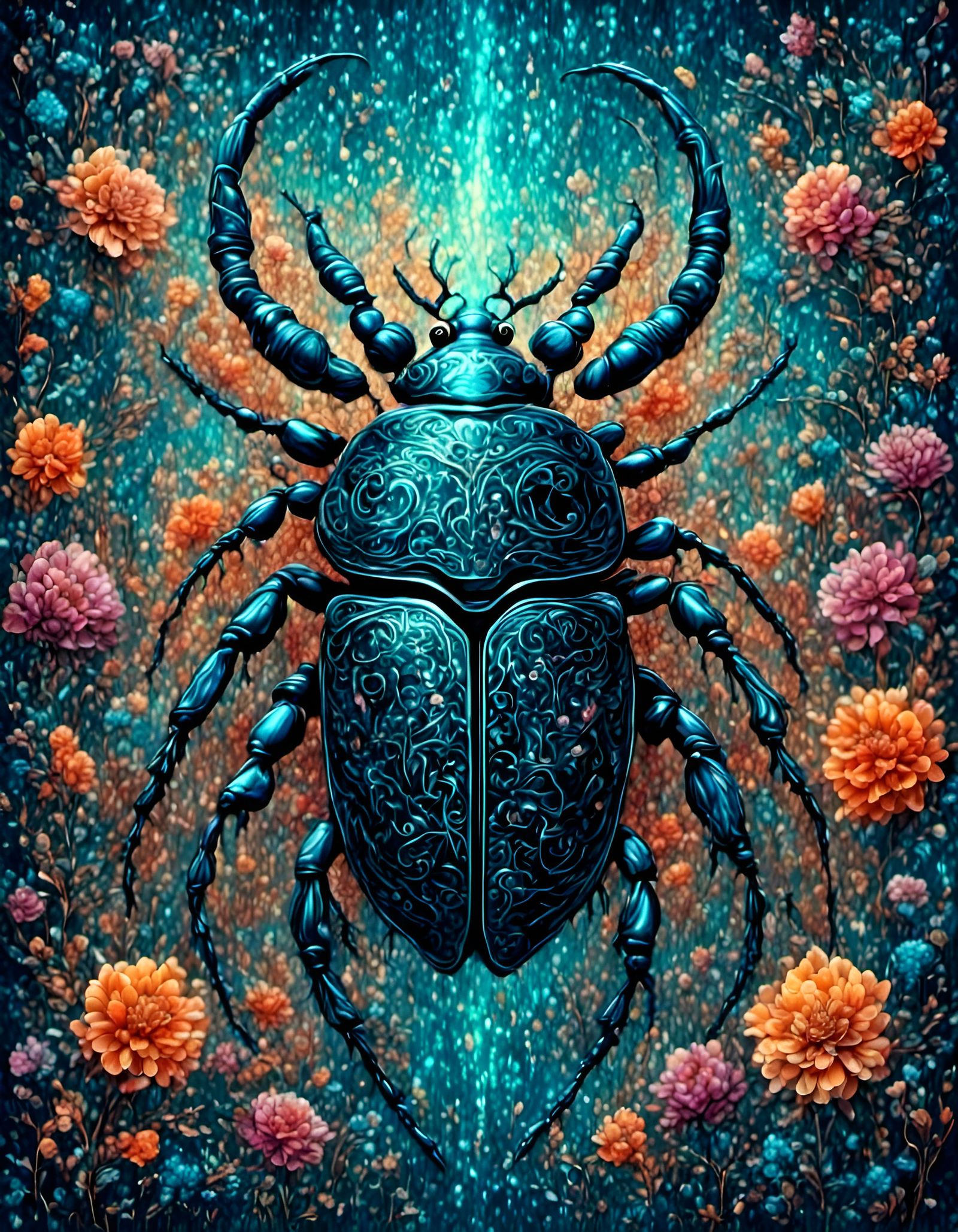 Scarab Beetle …