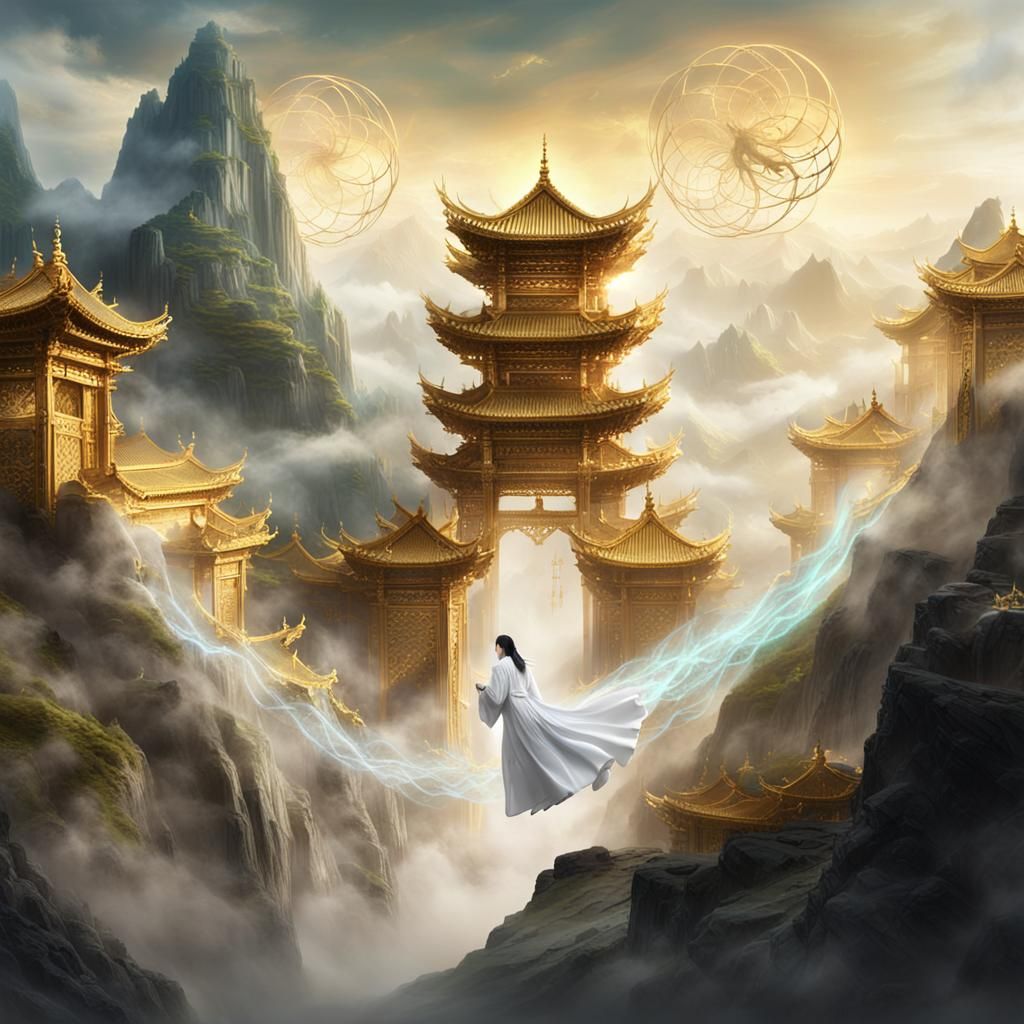 Cultivator of Realms Leaps Through Cosmic Portals