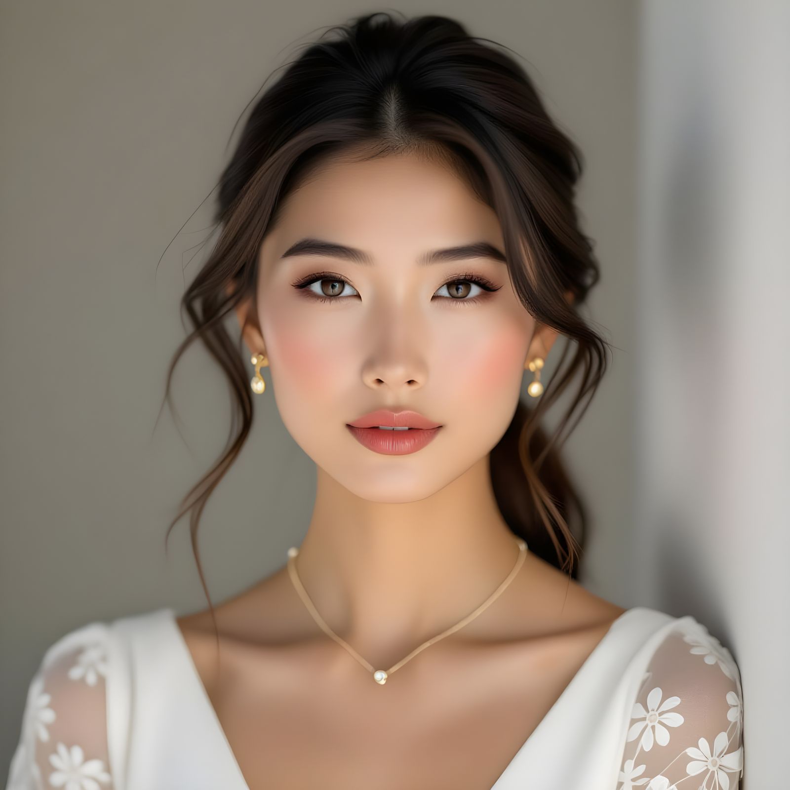 Asian Girl Fashion Portrait in High Resolution