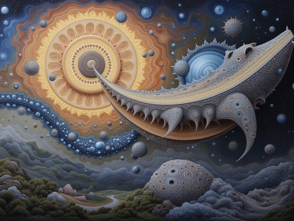 Whimsical Picture Book Style Illustration