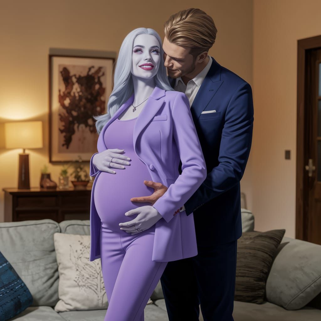 Italian Nyarlathotep in Cozy, Warmly Lit Scene