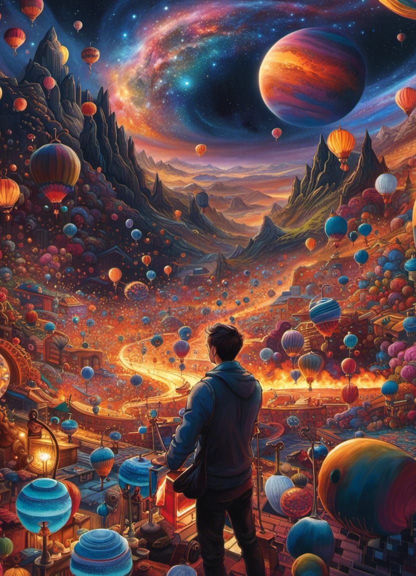 Time in a Bottle: Hyperrealistic Detailed Image