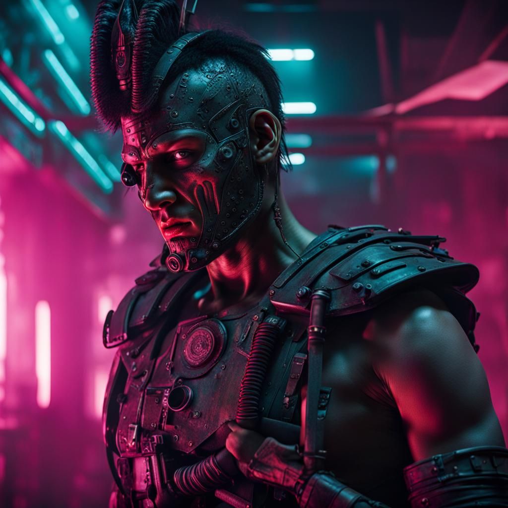 Cyberpunk Spartacus: A Dystopian Vision