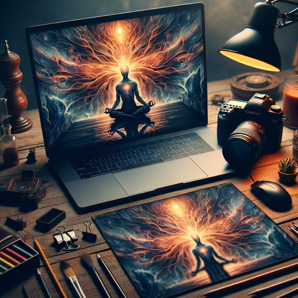 Telepathy in Hyperrealistic Cinematic Style