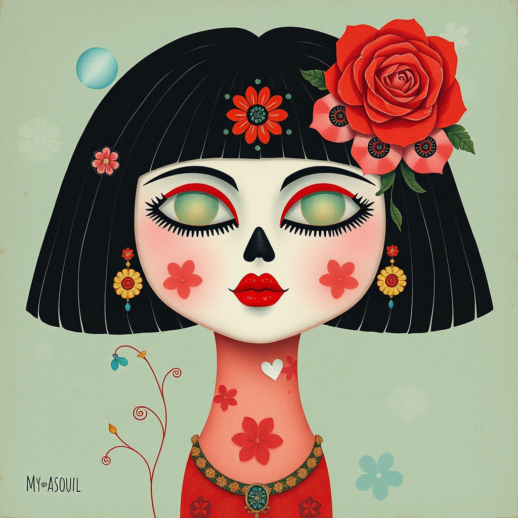 Surrealist Fusion: Mexican Surrealism Meets Japanese Art