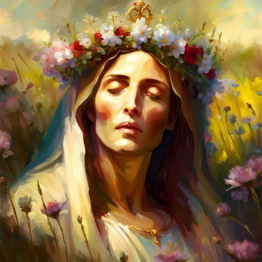 Iconic Mother of God Image