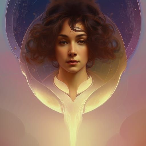 Cosmological Portrait in Hyperdetailed Style