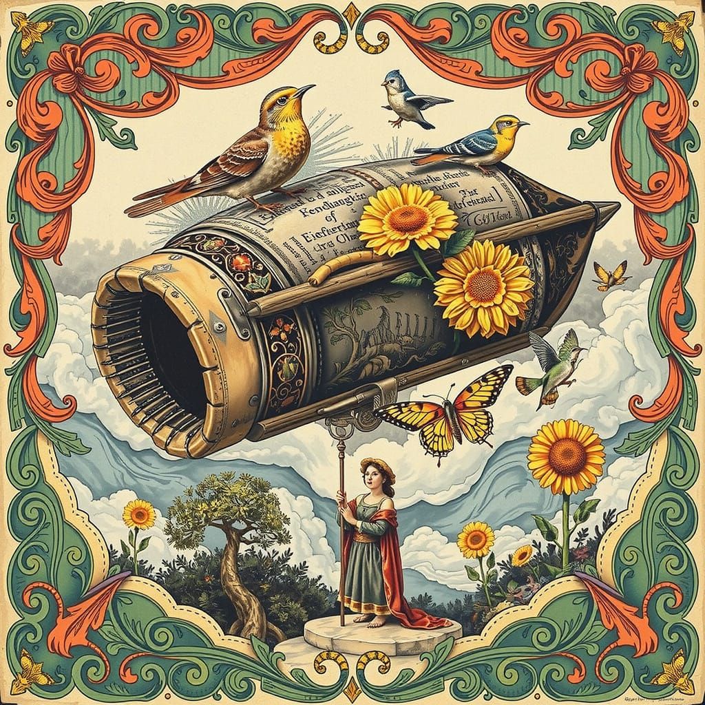 Seraphinianus: AI Art Inspired by the Codex Seraphinianus