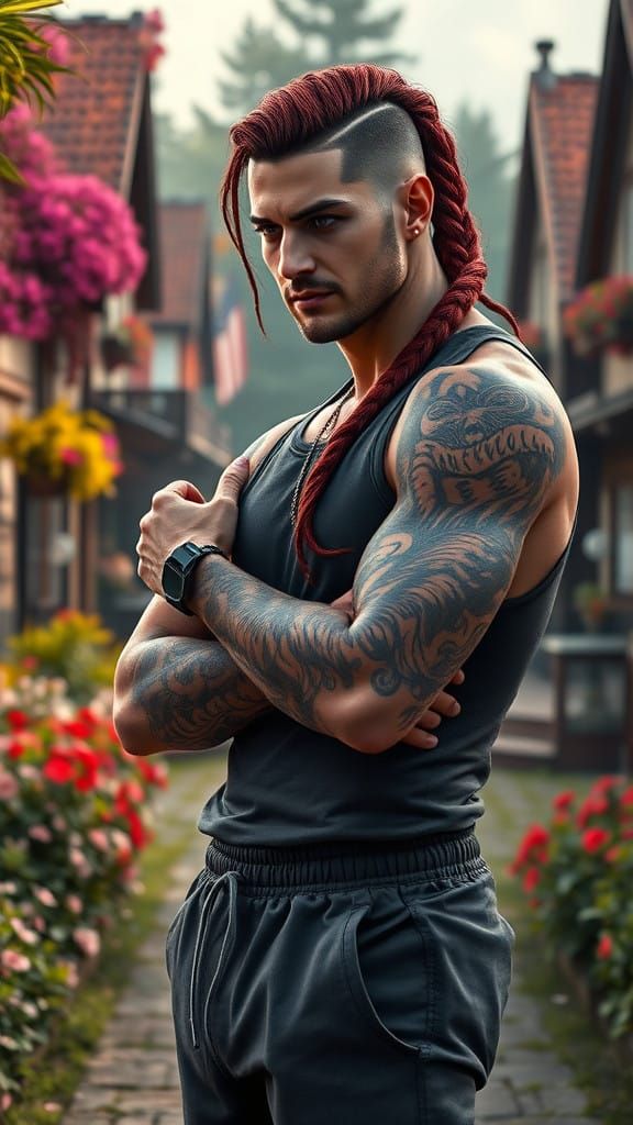 Confident Alpha Male with Tender Heart