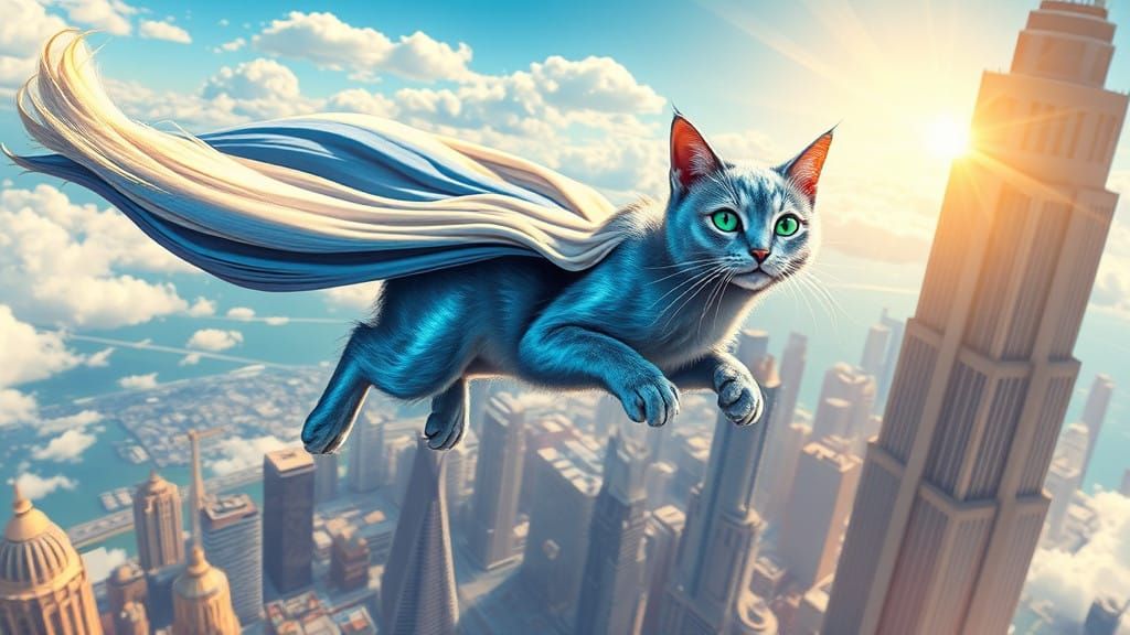 Streaky, The Majestic Kryptonian Supercat