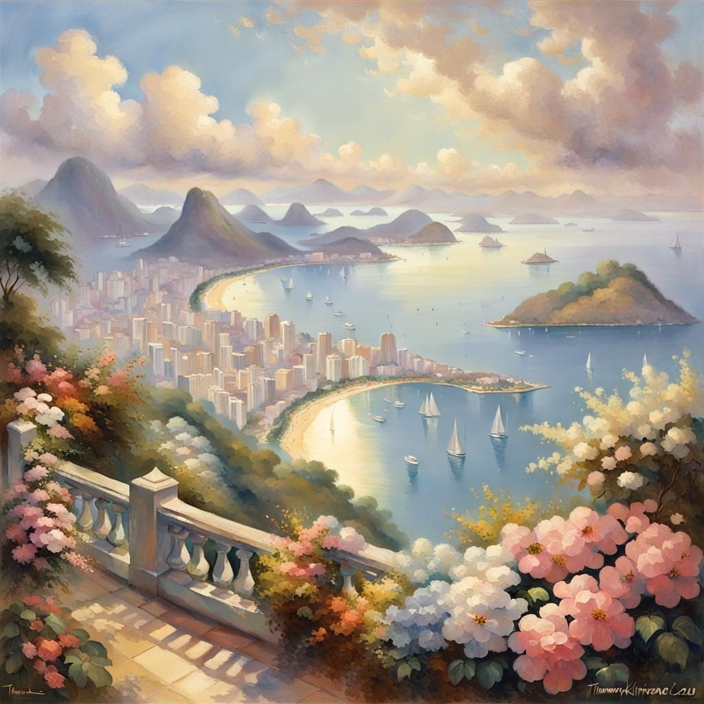 Rio de Janeiro Bay in Summer, Soft Light