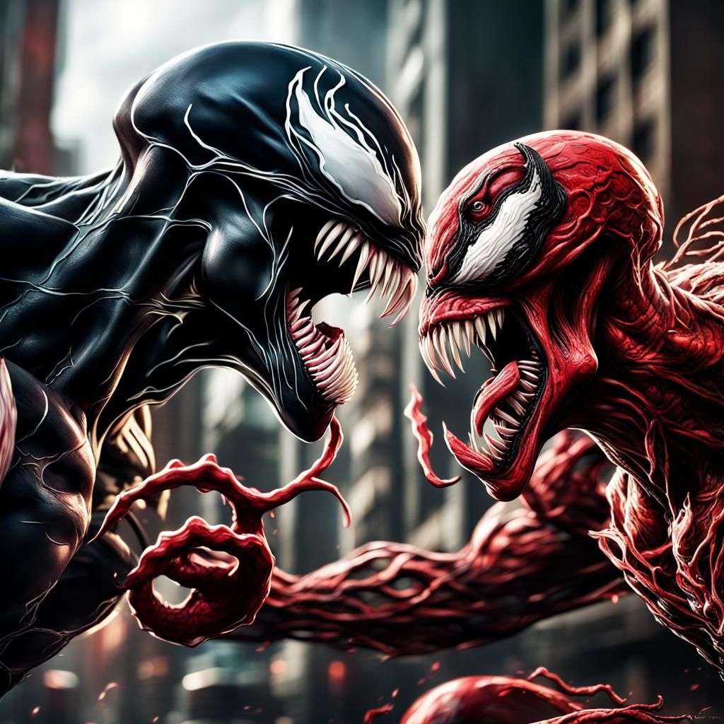 Venom and Carnage Epic Fight Scene