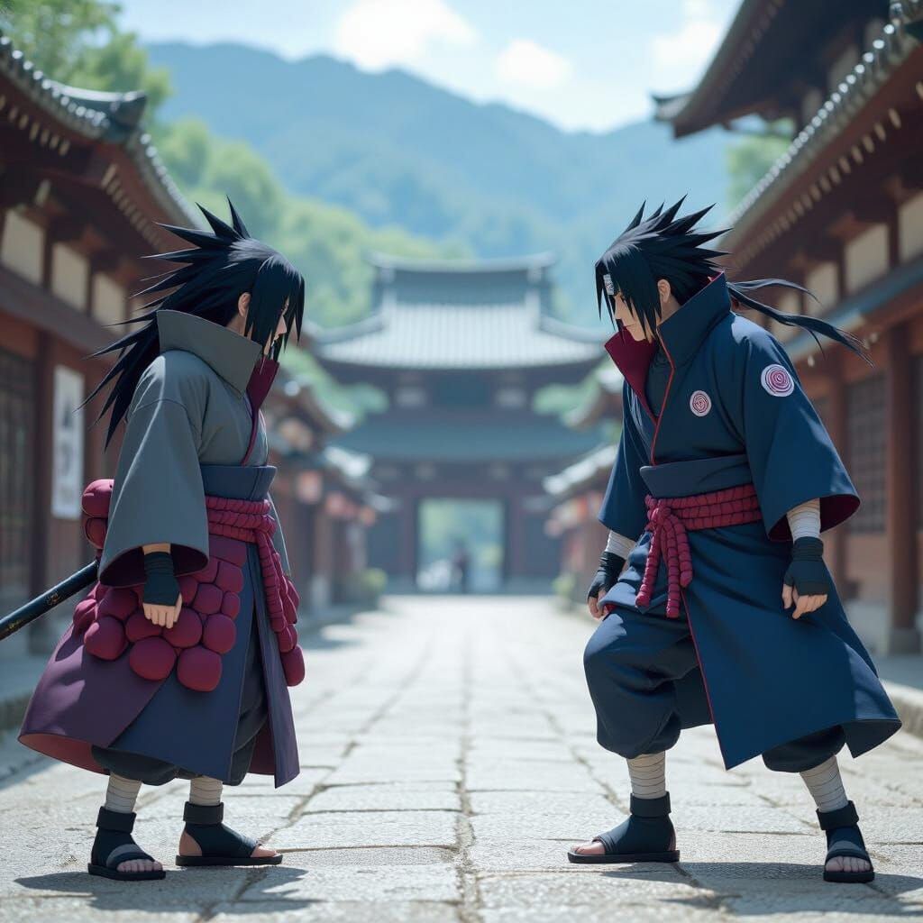 Madara Uchiha vs Itachi Uchiha Naruto Cinematic