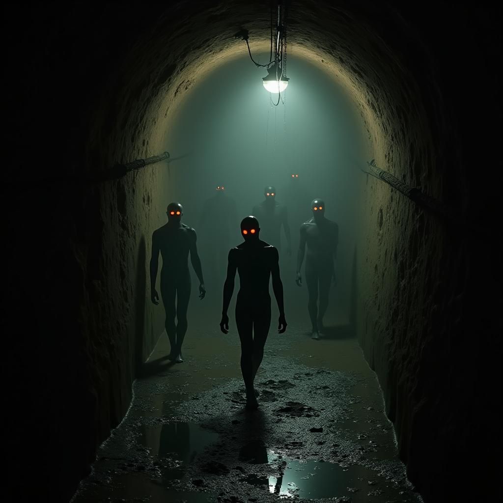 Mysterious Creatures Emerge in Paris Catacombs