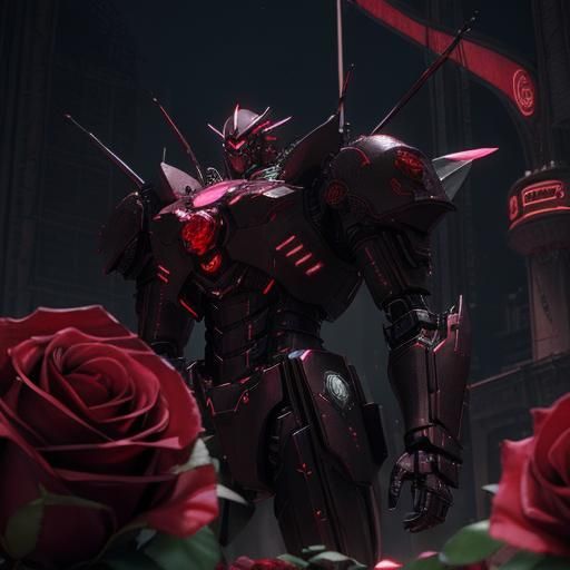 Crimson Mecha