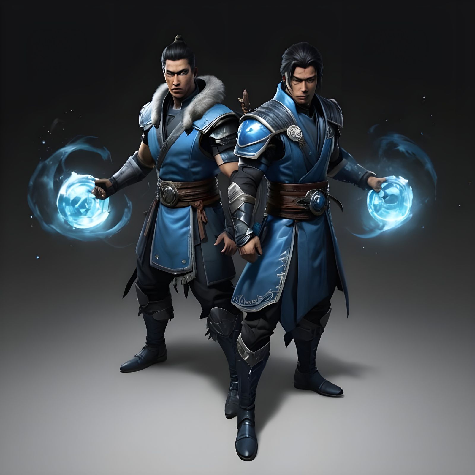 Sub-Zero Brothers: Mortal Kombat Concept Art