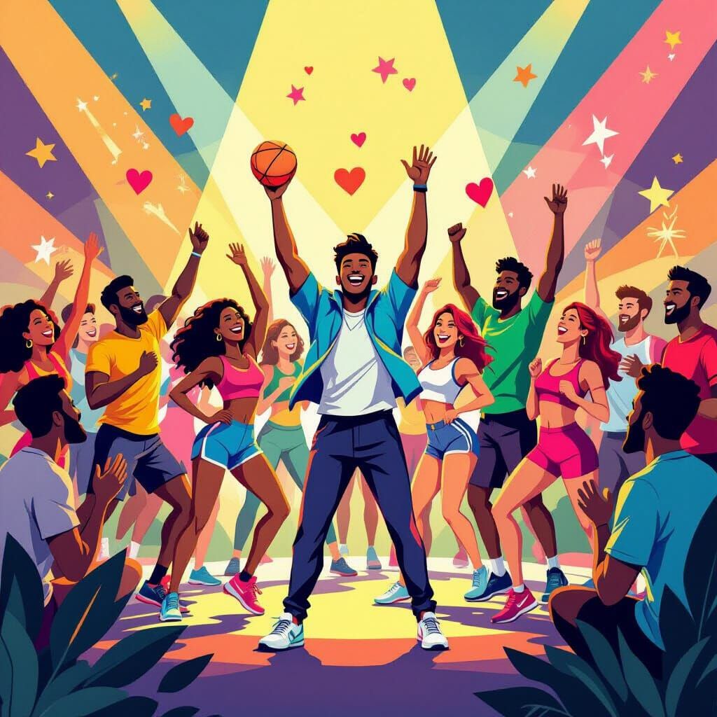 Vibrant Celebration of Life and Healthy Choices