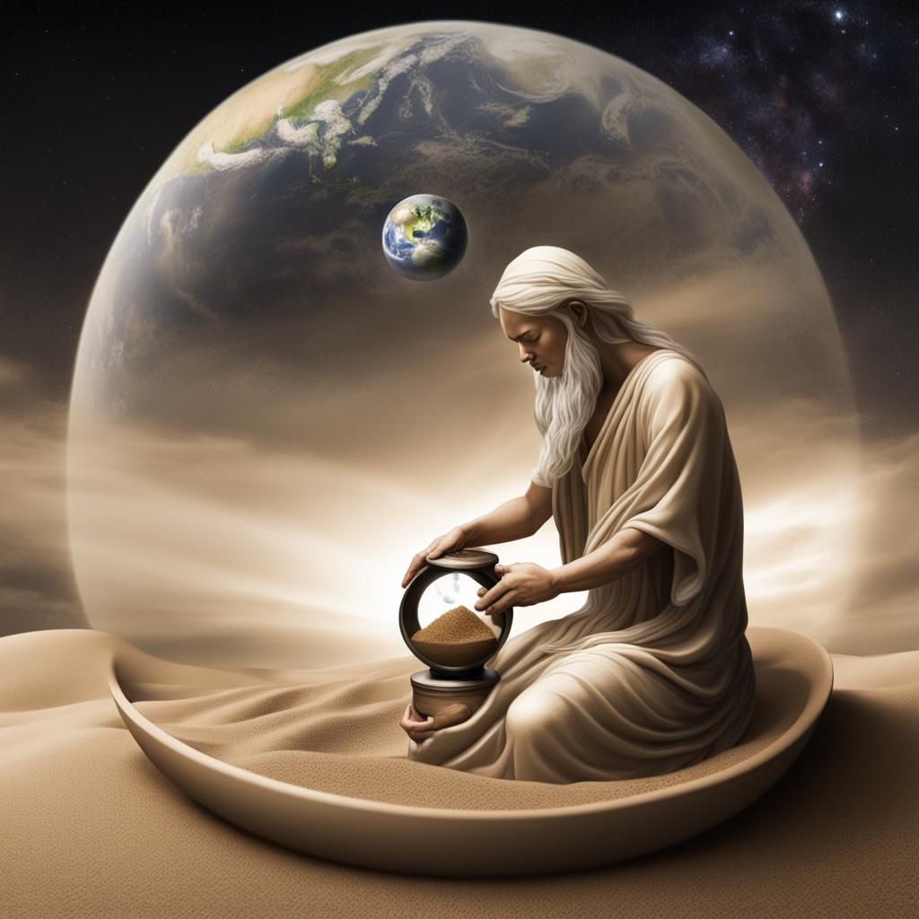 Celestial Spirit of Patience Watching from Heaven