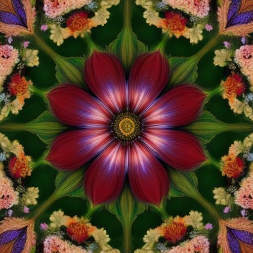 Hyperrealistic Flower Blossom in Sharp Focus