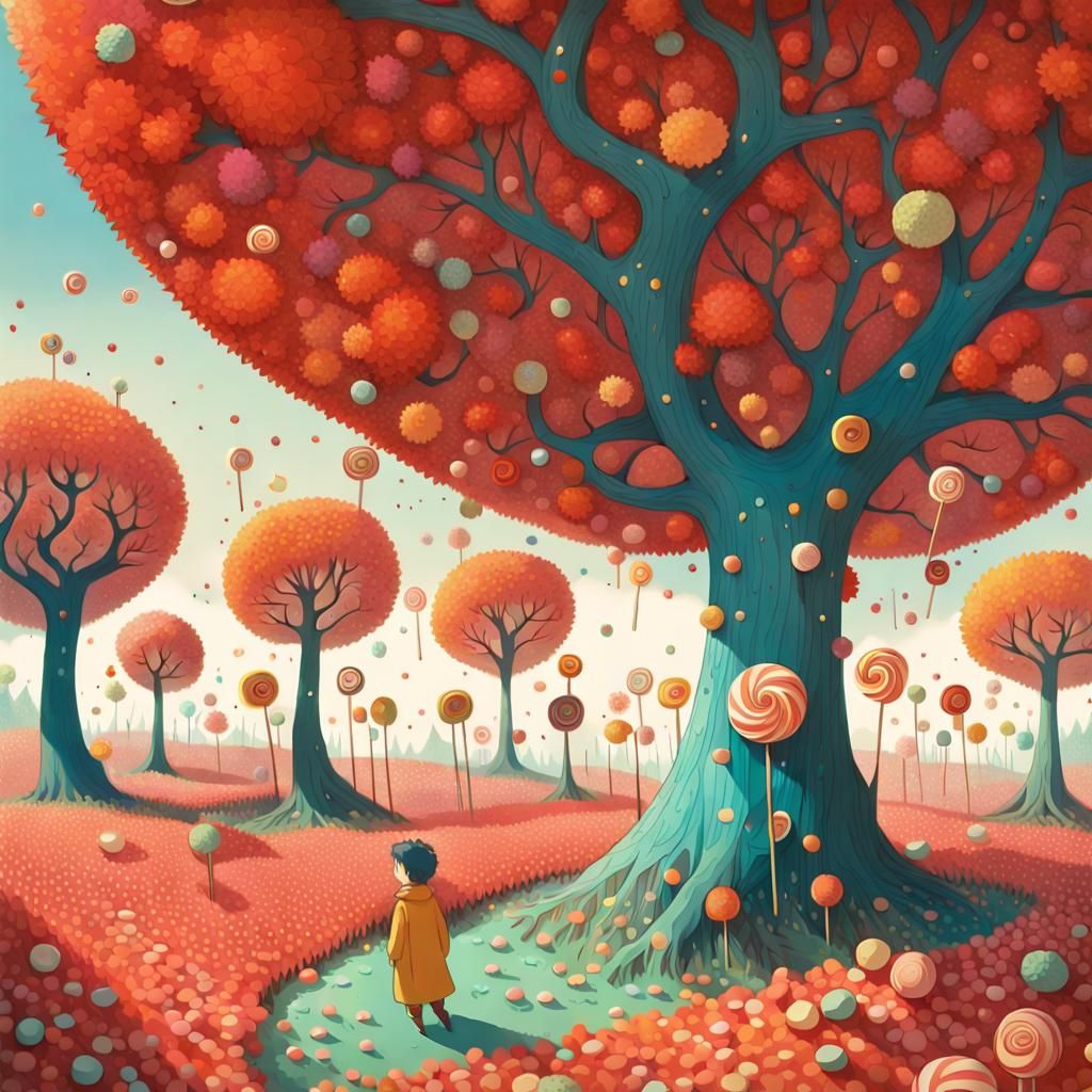 The Little Prince in Candy Wonderland