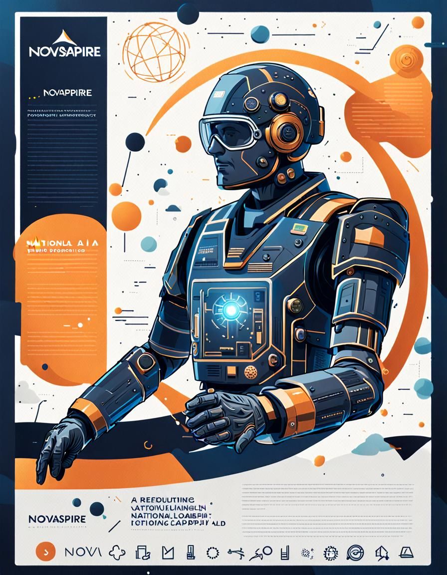 NovaSpire: AI-Driven Global Leadership Concept