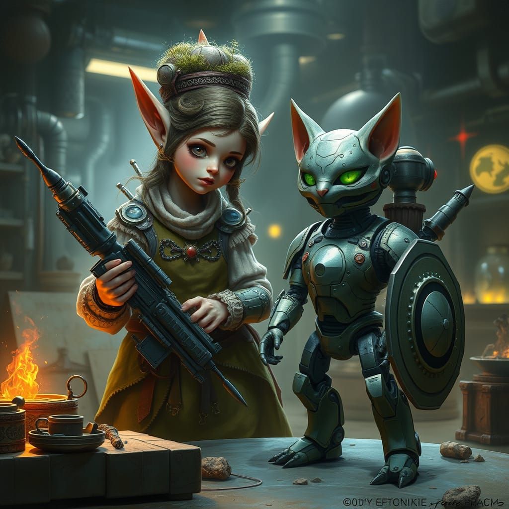 Whimsical Nightmare Factory in a Star Trek Universe