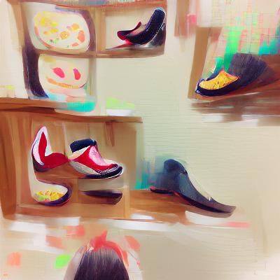 AI Generated Image of Shoes