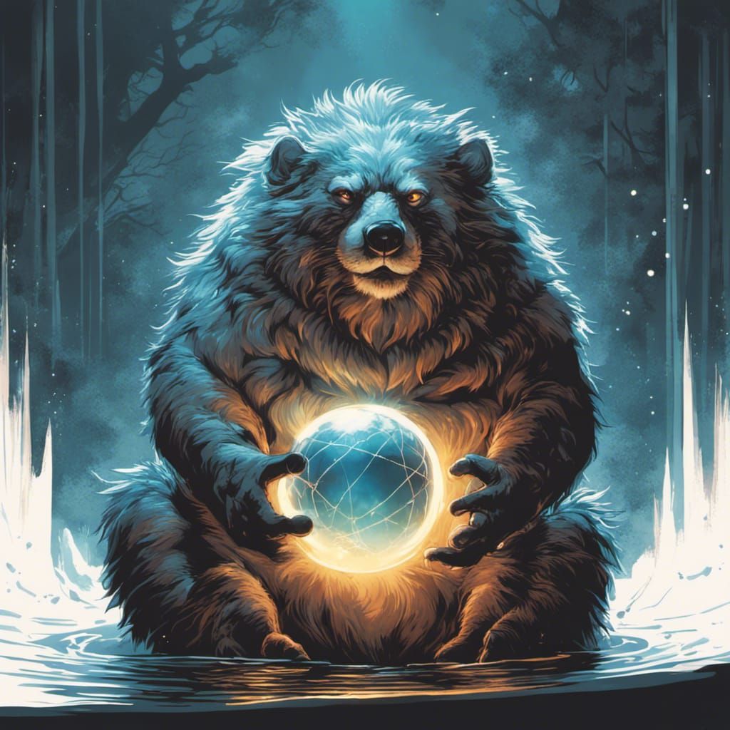 Bongo Anglerfish Hybrid with Bioluminescent Antennae