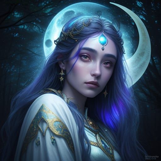 Ethereal Goddess of the Starry Realm
