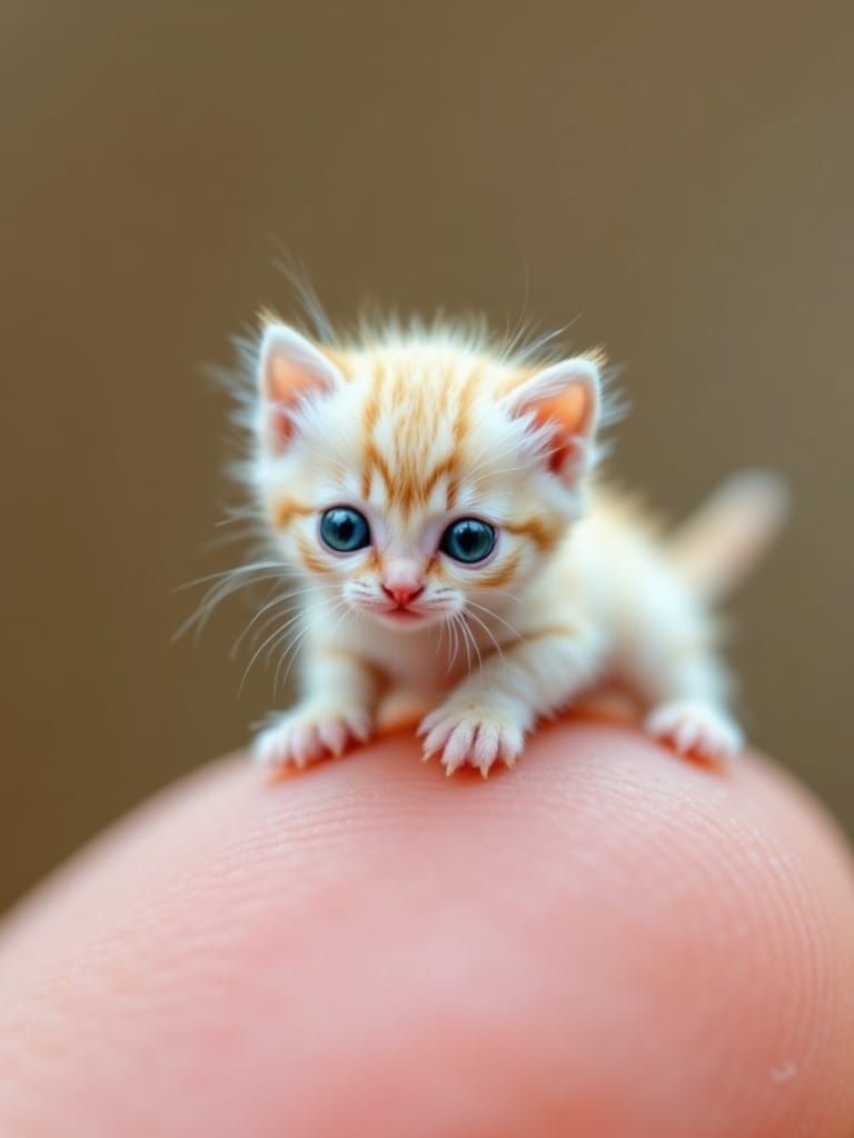 Miniature Finger Kitties