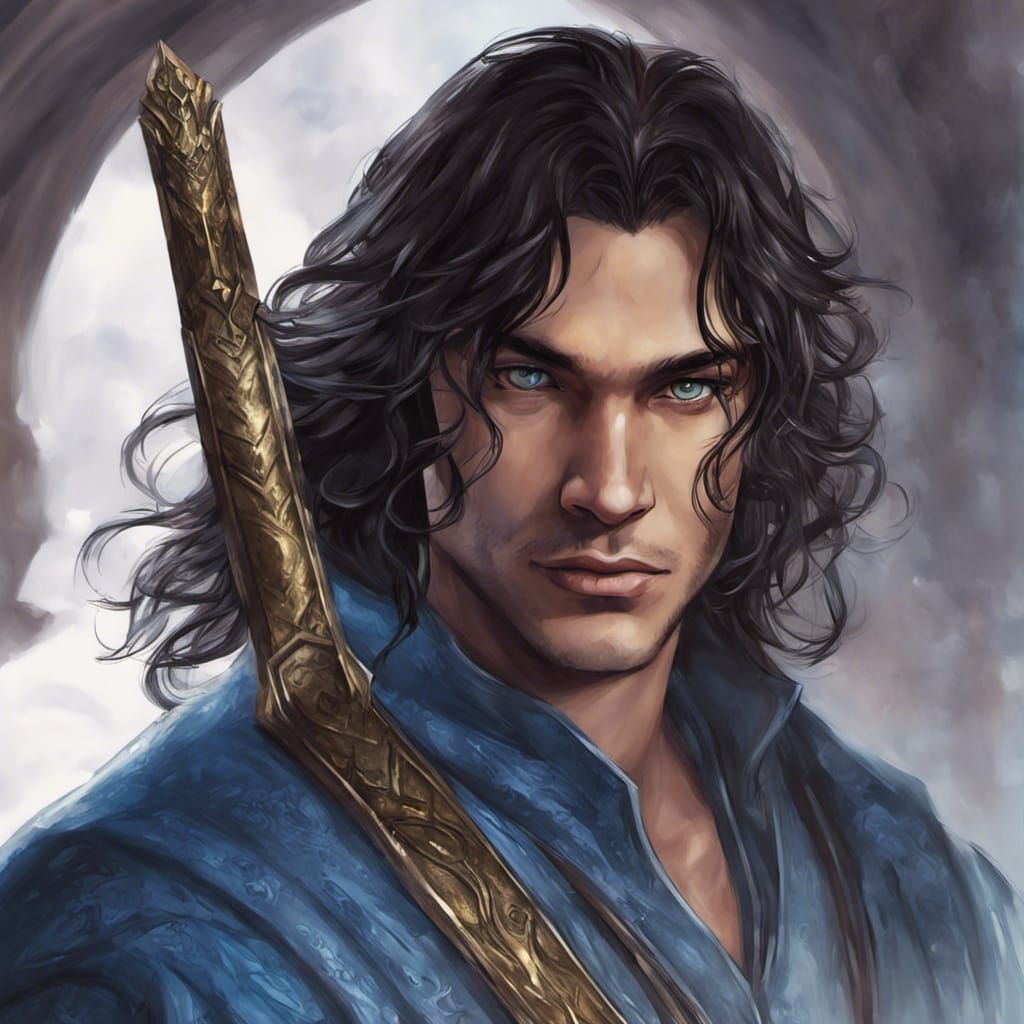 Hyper-Realistic Digital Portrait of Kaladin from Fantasy Nov...