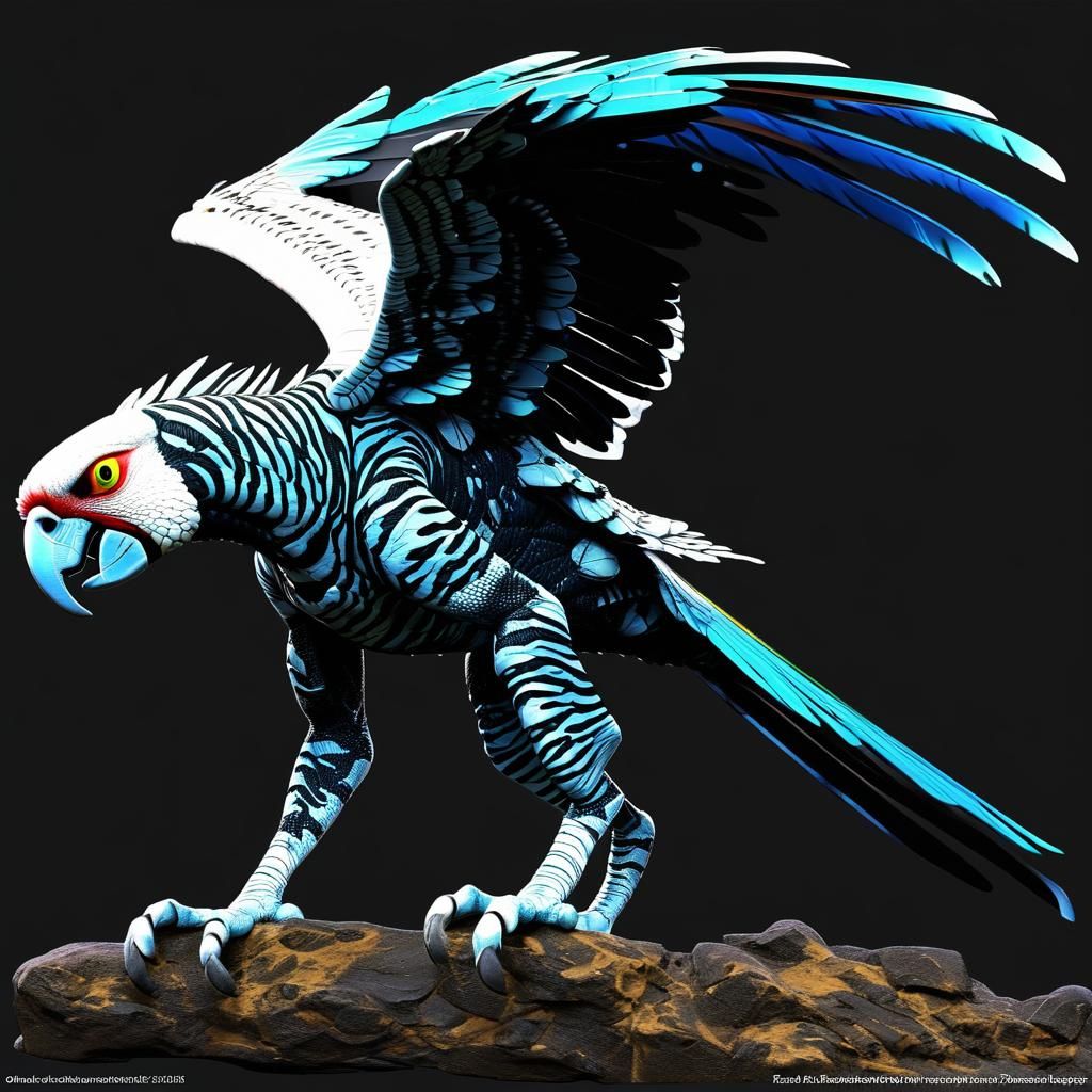 Alien Exoplanet: Speculative Xenobiology Illustration