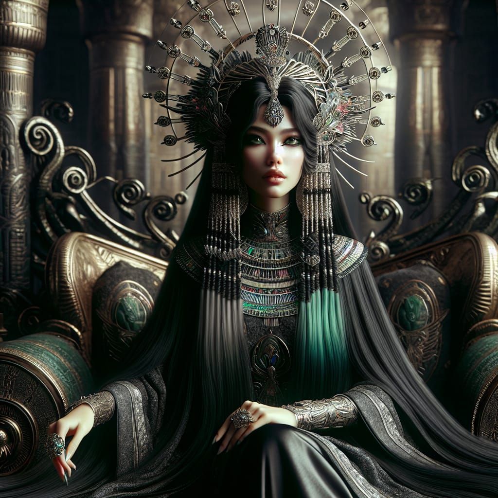 Ethereal Goddess of the Ancient Underworld