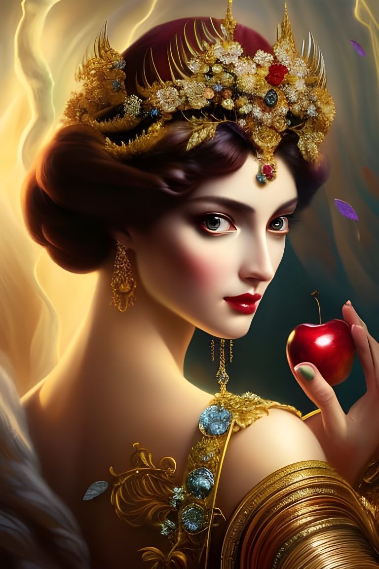 Kore as Persephone, Queen of the Underworld