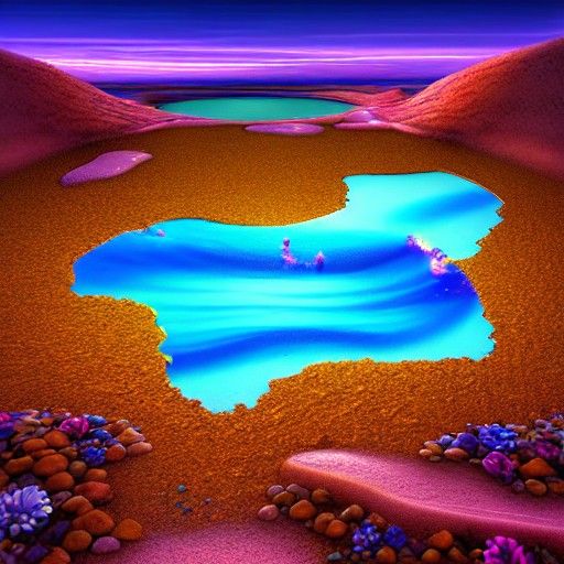 Fantasy Desert Oasis 2
