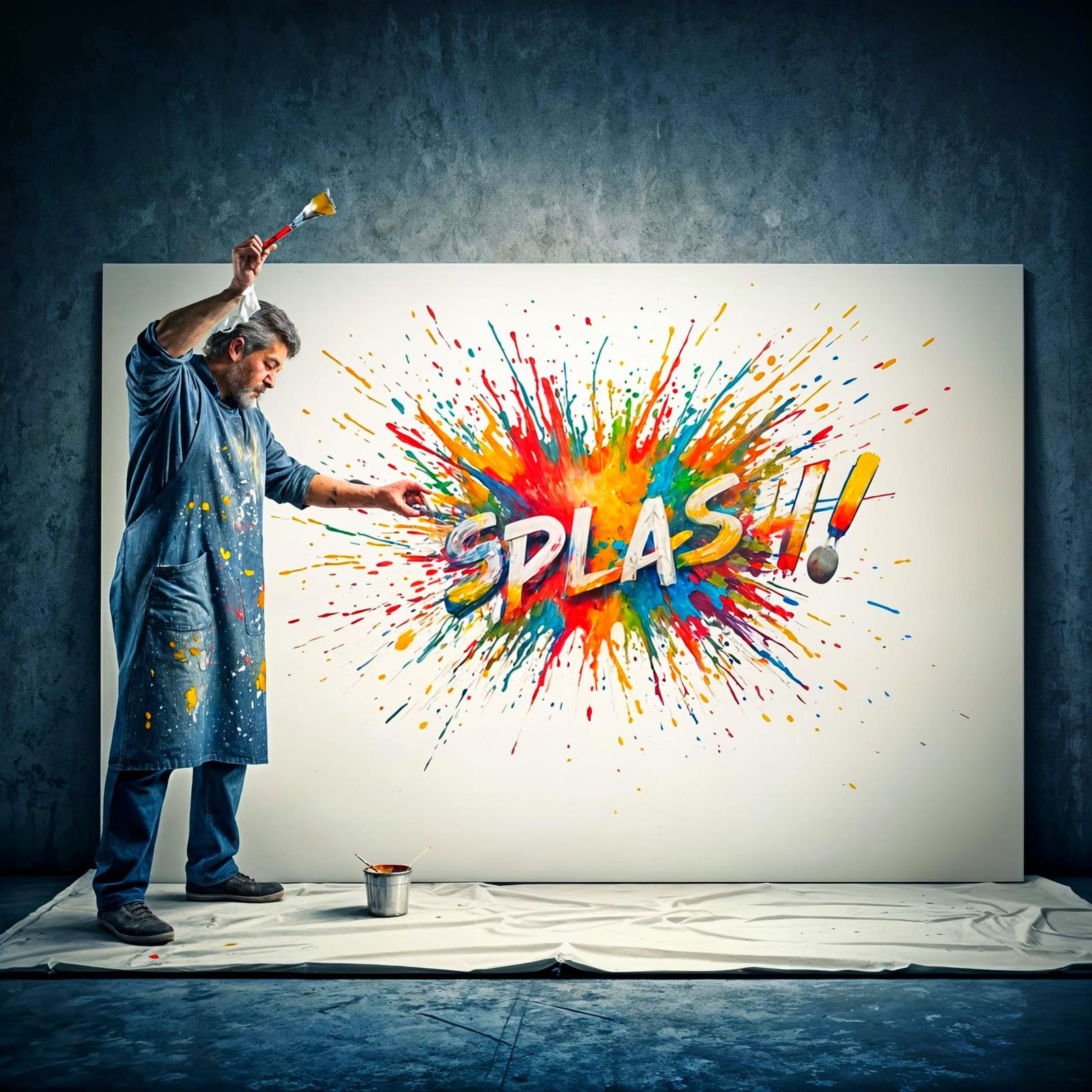 Hyperrealistic Painting: Painter Creates Splash!
