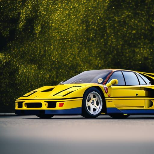 Ferrari F40 Concept: Professional Photography