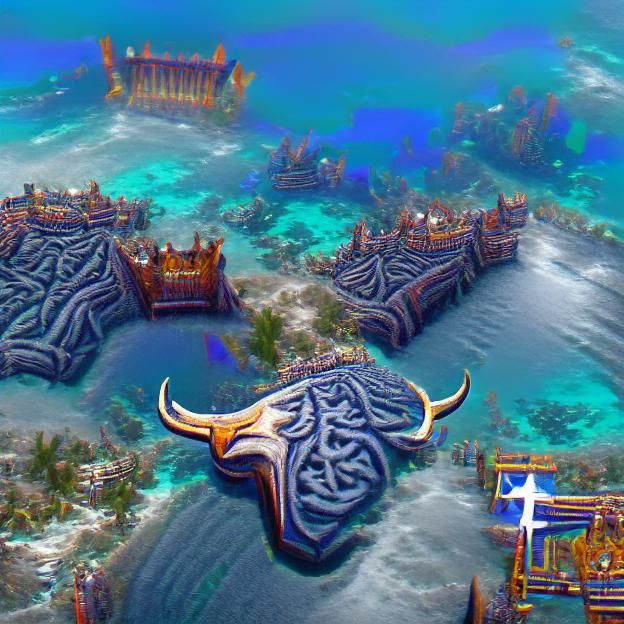 Atlantis Coral Reef: Viking Realm in 8K