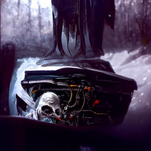 Sinister Engine Bay Artwork