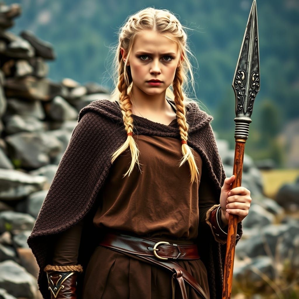 Confident Adventurer in a Rugged Outdoor Setting